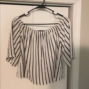 Off the shoulder shirt